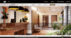 Desktop Screenshot of medianhotels.com